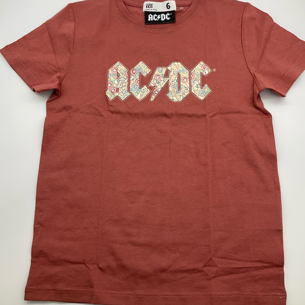 NWOT GIRLS AC/DC SHIRT BY COTTON ON KIDS